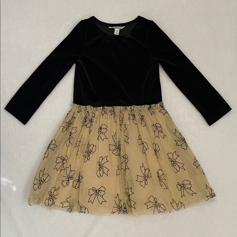 Pippa & Julie Velvet & Tulle Dress Size 8